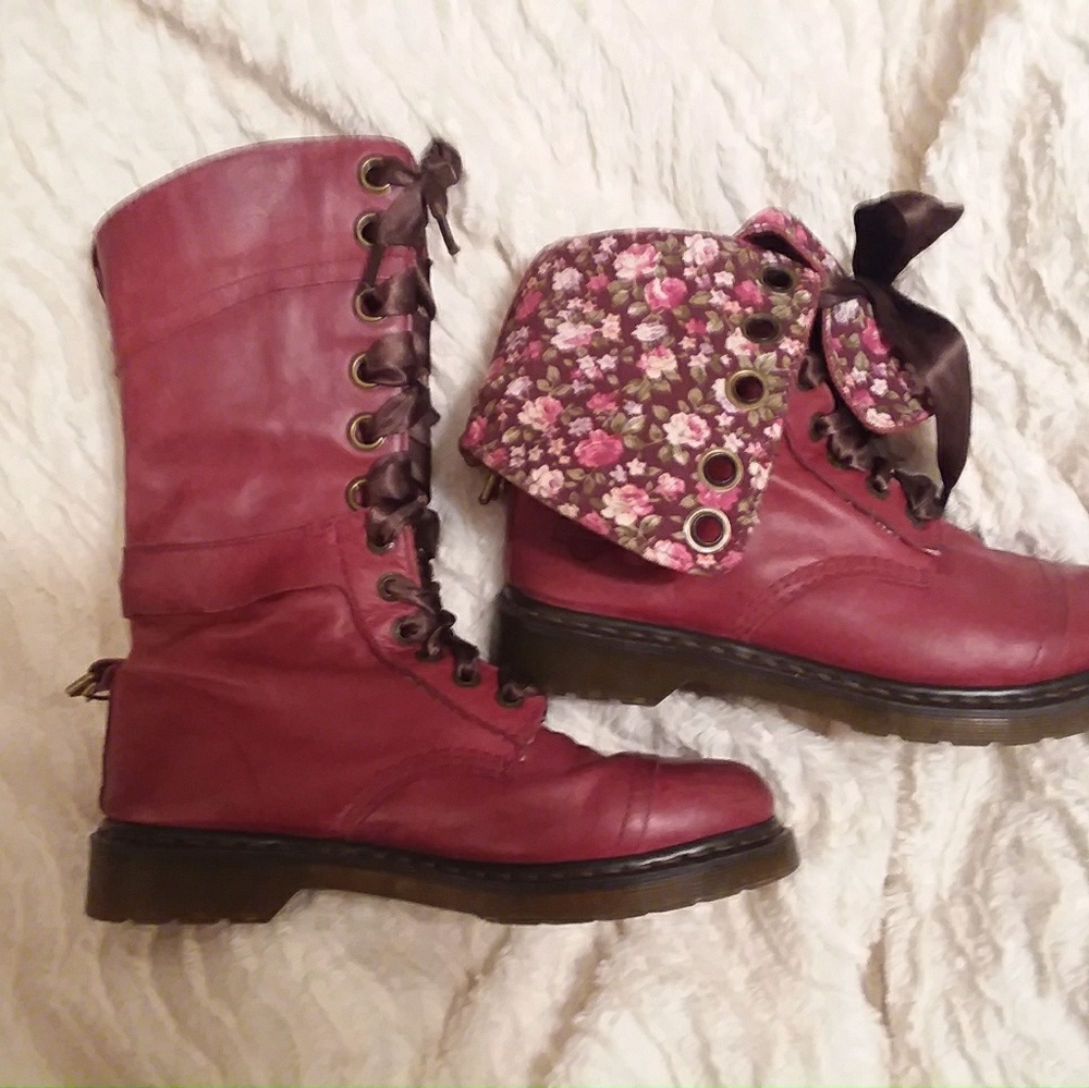 Dr. Martens 1914 Triumph Fold Over Combat Boots